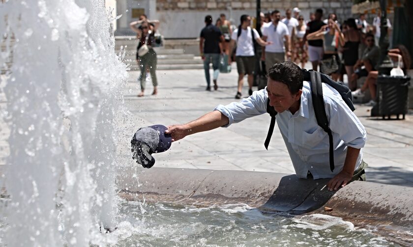 Καιρός: Τρίτο «κύμα» καύσωνα σήμερα – Στους 44 βαθμούς η θερμοκρασία