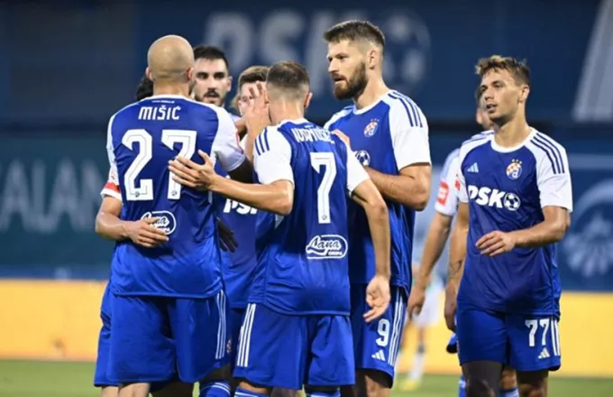 Η Ντιναμό Ζάγκρεμπ νίκησε με 4-0 την Αστάνα και ετοιμάζεται για το ραντεβού με την ΑΕΚ