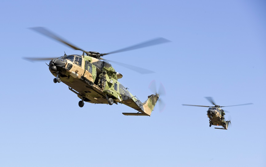 Αυστραλία: Συνετρίβη στρατιωτικό ελικόπτερο τύπου NH-90 – Αγνοούνται τα τέσσερα μέλη του πληρώματος