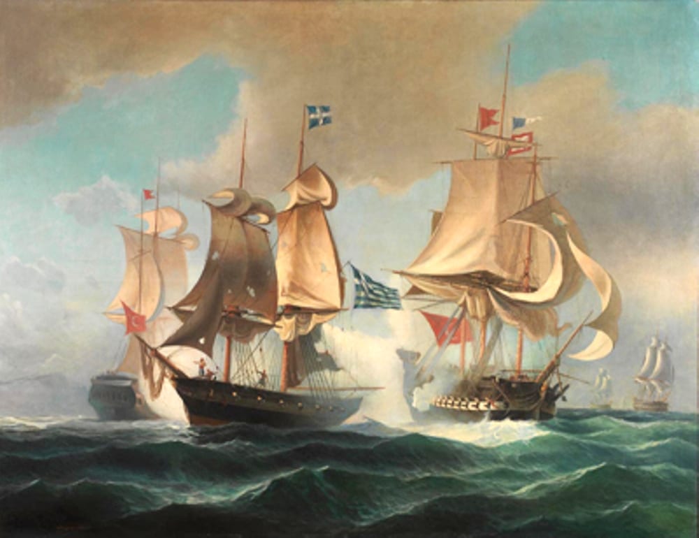 Σαν σήμερα το 1824 ο Υδραίικος στόλος υπό τον Σαχτούρη σώζει την Σάμο