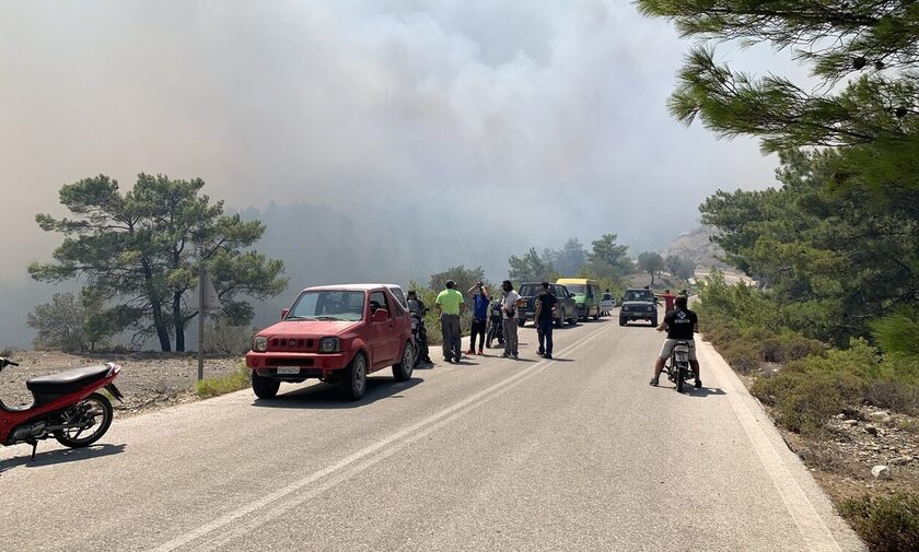 Κέρκυρα: Απαγόρευση κυκλοφορίας σήμερα σε τέσσερις περιοχές λόγω υψηλού κινδύνου πυρκαγιάς