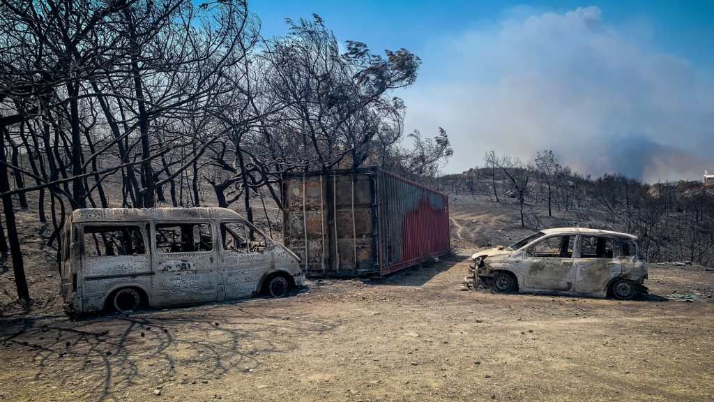 Φωτιές: Ολοκληρώθηκε η καταγραφή των ζημιών στη Ρόδο