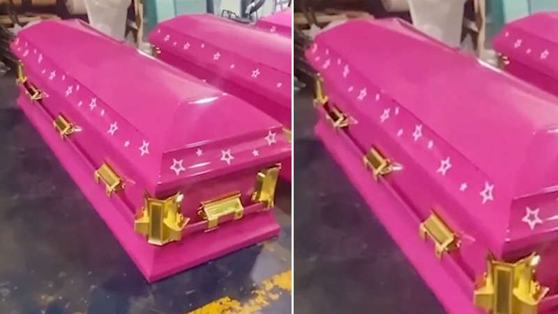 Γραφεία τελετών φτιάχνουν ροζ φέρετρα με θέμα τη Barbie – Δείτε βίντεο
