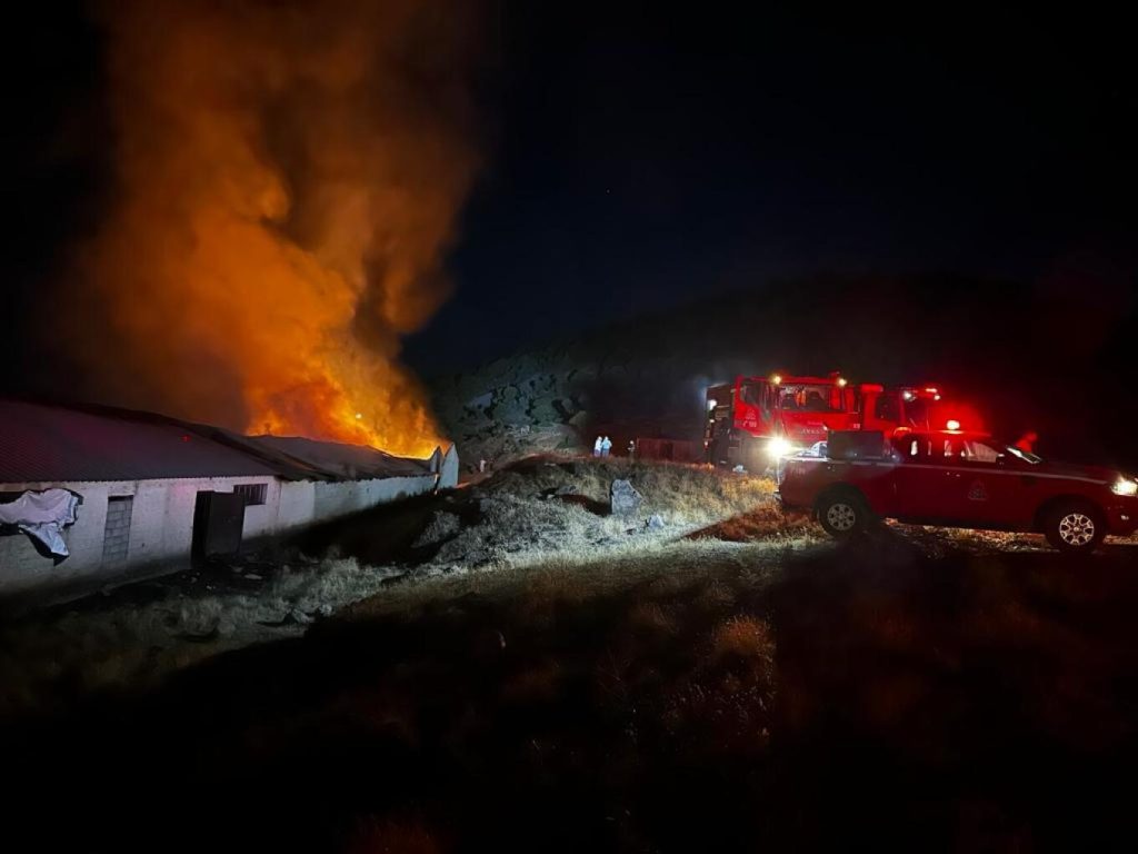 Μαγνησία: Μαίνεται η φωτιά σε ποιμνιοστάσιο στο χωριό Ανάβρα – Κάηκαν τα ζώα (φώτο)
