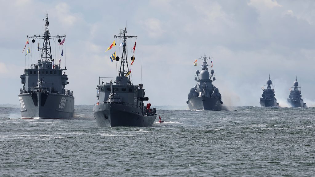 Η Ρωσία ανακοίνωσε πως ξεκίνησε ναυτικές ασκήσεις στην Βαλτική Θάλασσα