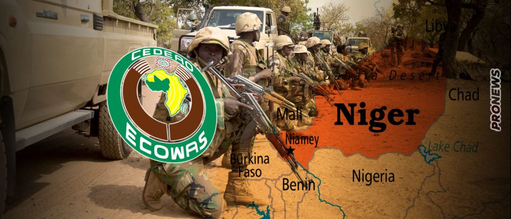 Η ECOWAS ετοιμάζει εισβολή στο Νίγηρα – Η νέα κυβέρνηση άνοιξε σύνορα & εναέριο χώρο για Αλγερία, Τσαντ, Μάλι, Μπουρκίνα Φάσο, Λιβύη