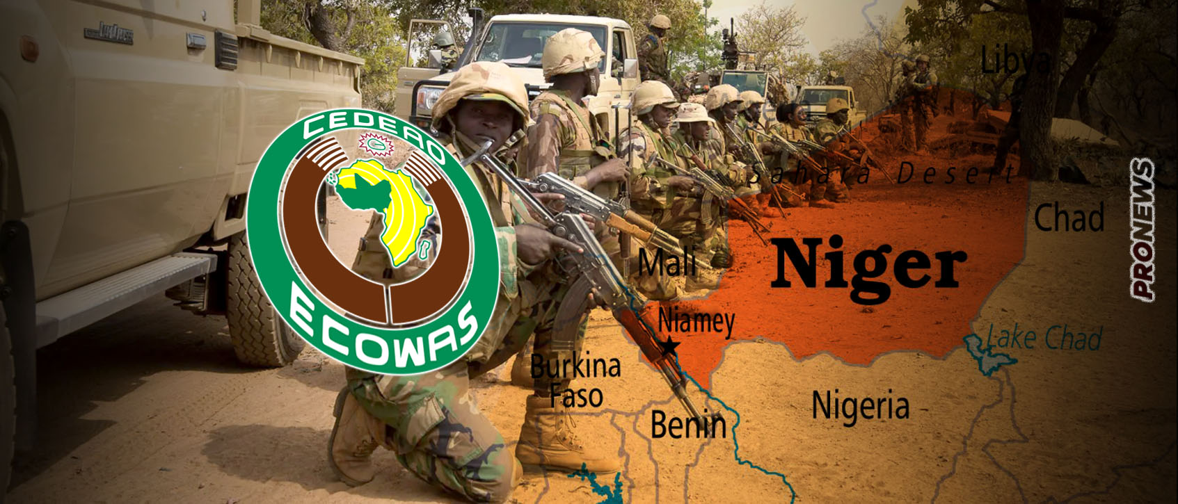 Η ECOWAS ετοιμάζει εισβολή στο Νίγηρα – Η νέα κυβέρνηση άνοιξε σύνορα & εναέριο χώρο για Αλγερία, Τσαντ, Μάλι, Μπουρκίνα Φάσο, Λιβύη