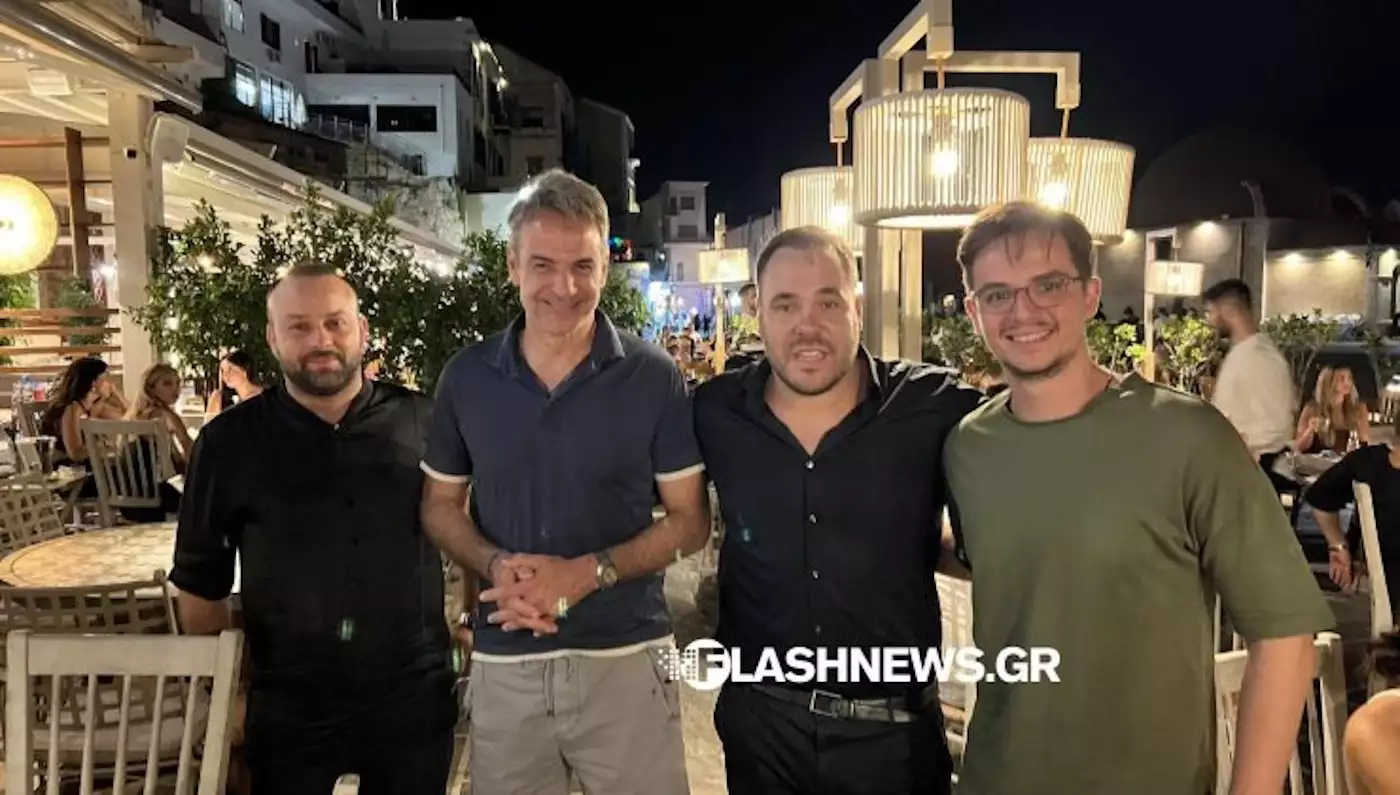 «Χαλαρές» διακοπές στα Χανιά για το πρωθυπουργό Κ.Μητσοτάκη και την οικογένειά του