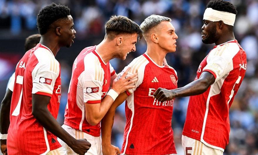 Η Άρσεναλ επικράτησε 4-1 της Μάντσεστερ Σίτι στα πέναλτι και κατέκτησε το Community Shield