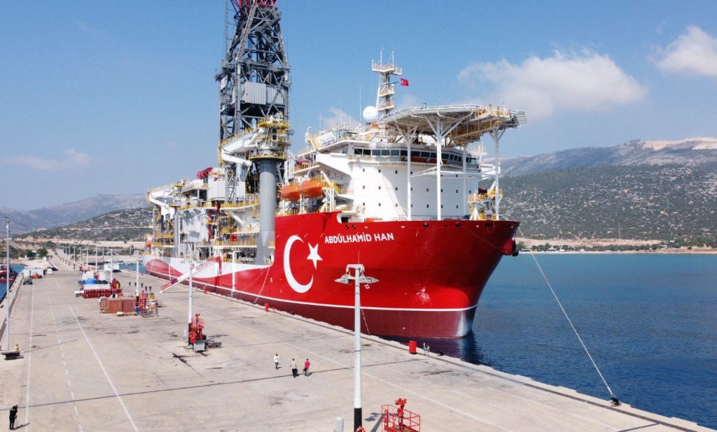 Τουρκία: Το πλωτό γεωτρύπανο Abdulhamid Han θα αποπλεύσει με προορισμό την Ανατολική Μεσόγειο