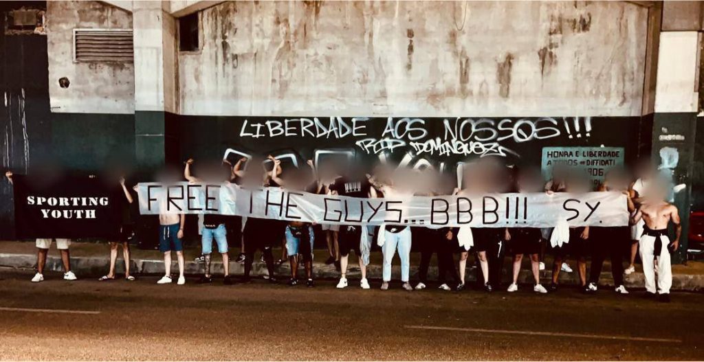 Χούλιγκανς της Σπόρτινγκ και της Ρόμα στο πλευρό των συλληφθέντων της Ντιναμό και του Παναθηναϊκού