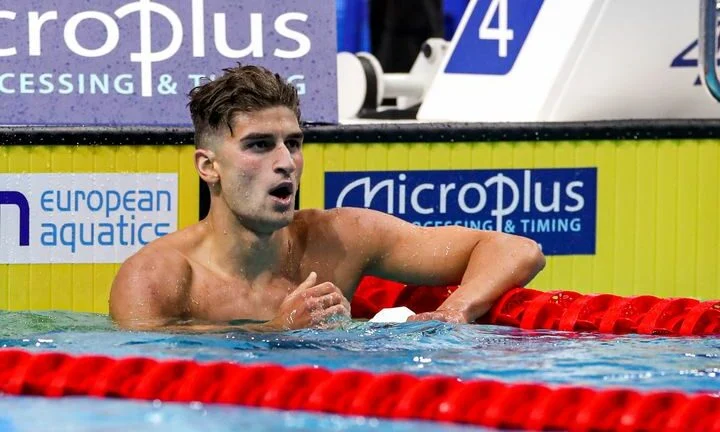 Πρωταθλητής Ευρώπης στην κολύμβηση με πανελλήνιο ρεκόρ ο Δημήτρης Μάρκος