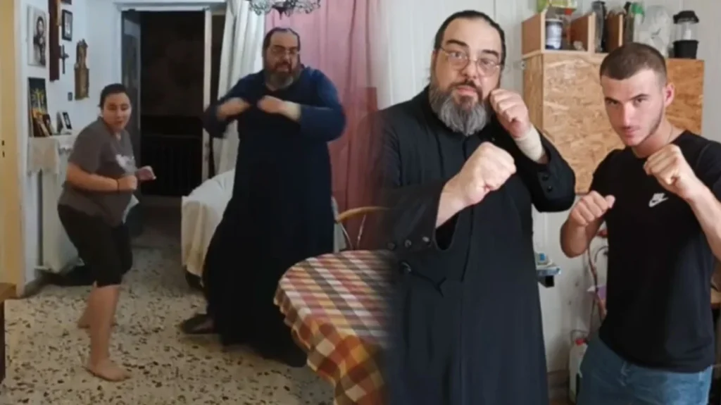 Ο ιερέας που έγινε viral στο TikTok με τις χορευτικές του κινήσεις (βίντεο)