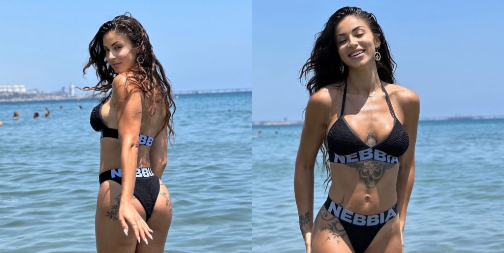 Νάταλι Κάντερ: H Κύπρια χορεύτρια με τα τατουάζ «λιώνει» στις παραλίες και προκαλεί «καύσωνα» (φώτο)