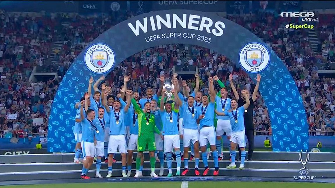 UEFA Super Cup: Η Μάντσεστερ Σίτι κέρδισε τη Σεβίλλη στα πέναλτι και κατέκτησε το τρόπαιο