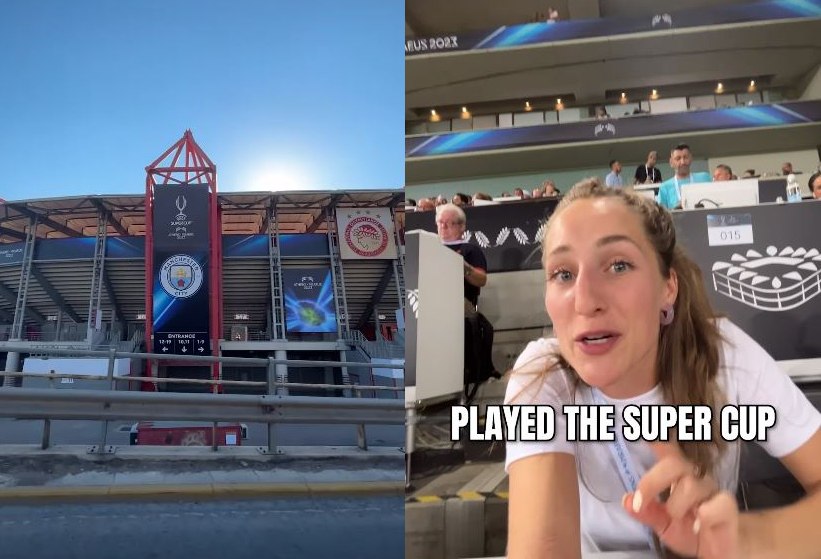 Αγγλίδα influencer υμνεί τον Πειραιά και τον Ολυμπιακό μετά τον τελικό του Super Cup (βίντεο)