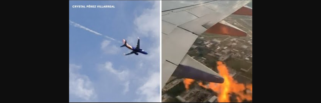Τρόμος στον αέρα: Αεροπλάνο έπιασε φωτιά λίγο μετά την απογείωση (βίντεο)