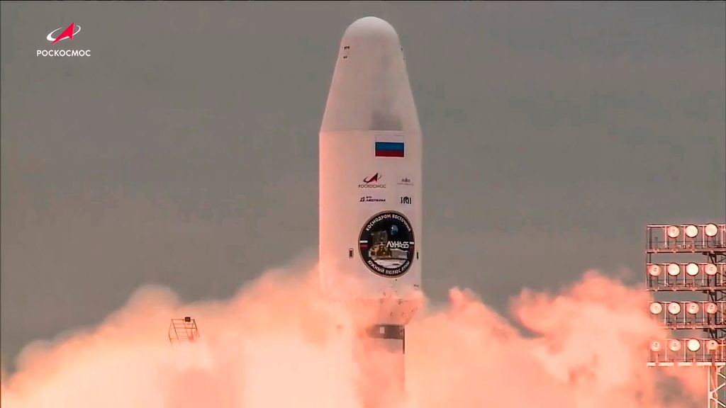 Luna-25: Το ρωσικό διαστημόπλοιο αντιμετωπίζει τεχνικό πρόβλημα