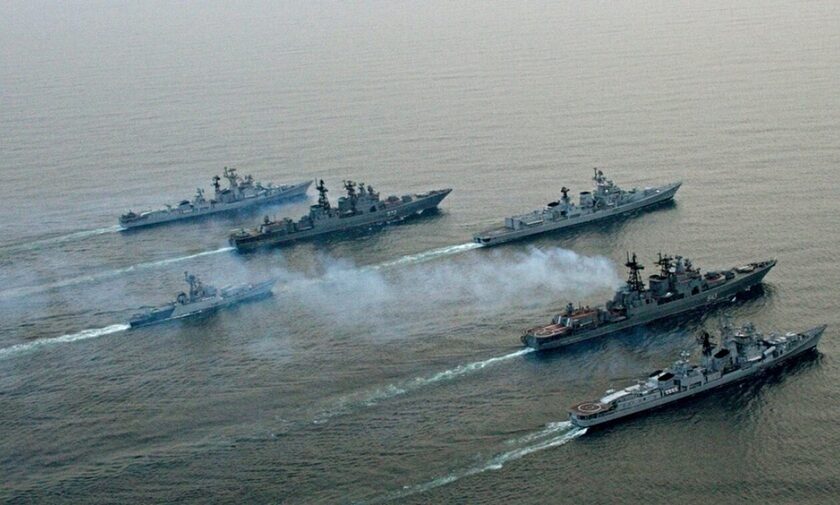 Ρωσία και Κίνα ολοκλήρωσαν τα κοινά ναυτικά γυμνάσια στον Ειρηνικό Ωκεανό