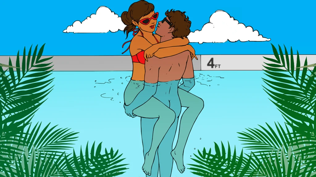 Οδηγίες για απολαυστικό και ασφαλές σεξ στο νερό