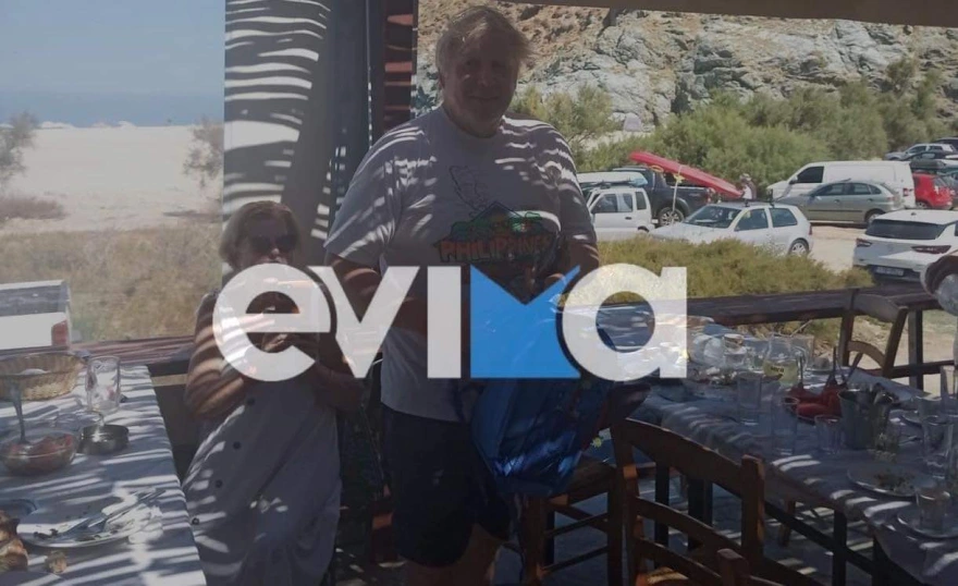 Ενθουσιασμένος με τις παραλίες της Ελλάδας ο Μπόρις Τζόνσον – Κάνει tour στα χωριά της Εύβοιας