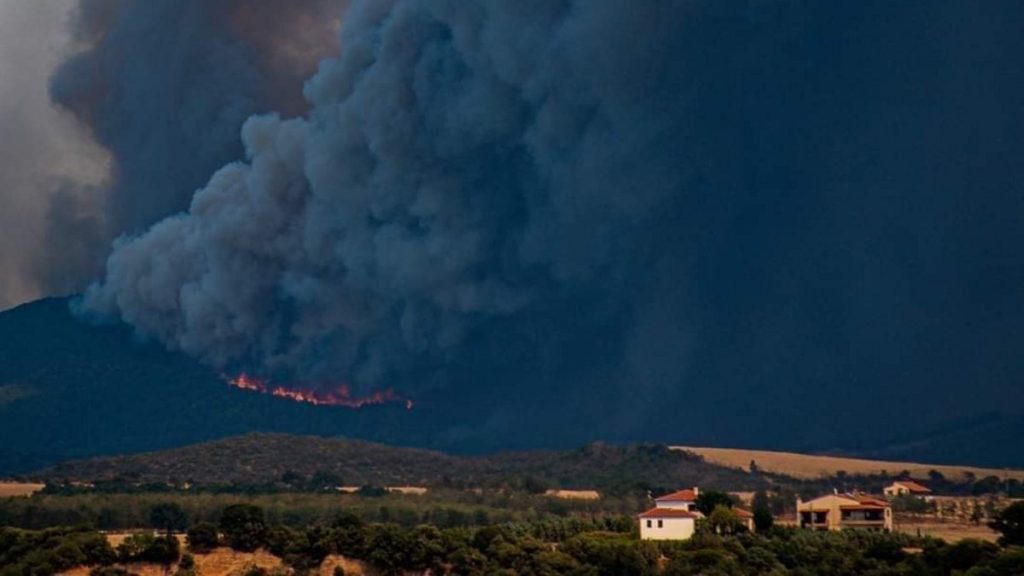 Το Copernicus αποκαλύπτει μέσω δορυφόρου το μέγεθος της καταστροφής από τη φωτιά στην Αλεξανδρούπολη