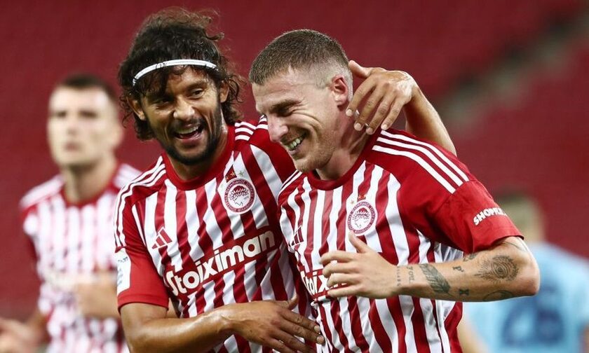 Ο Ολυμπιακός επικράτησε με 2-0 του Πανσερραϊκού στο άδειο λόγω τιμωρίας «Γεώργιος Καραϊσκάκης»