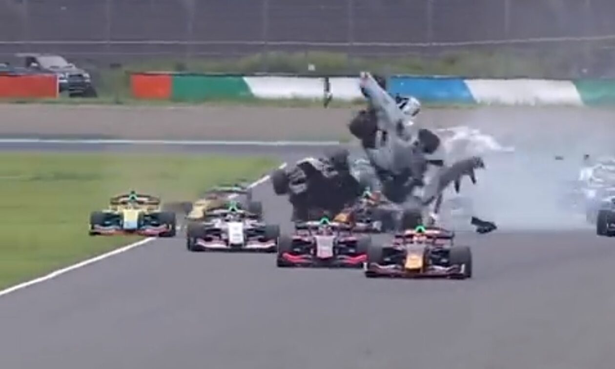 Σοκαριστικό ατύχημα στη Super Formula: «Απογειώθηκαν» δύο μονοθέσια – Δείτε βίντεο