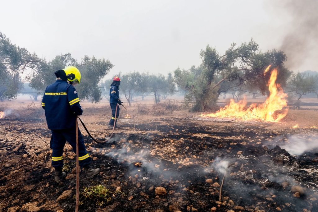 Πύρινη κόλαση σε Εύβοια, Καβάλα, Βοιωτία και Αλεξανδρούπολη: Καίγονται σπίτια και αποθήκες – Τραυματίστηκαν πυροσβέστες