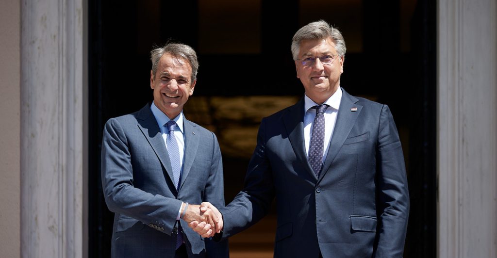 Κ.Mητσοτάκης: Συναντήθηκε με τον πρωθυπουργό της Κροατίας – Το αίτημα για αποφυλάκιση των χούλιγκαν της Ντιναμό Ζάγκρεμπ