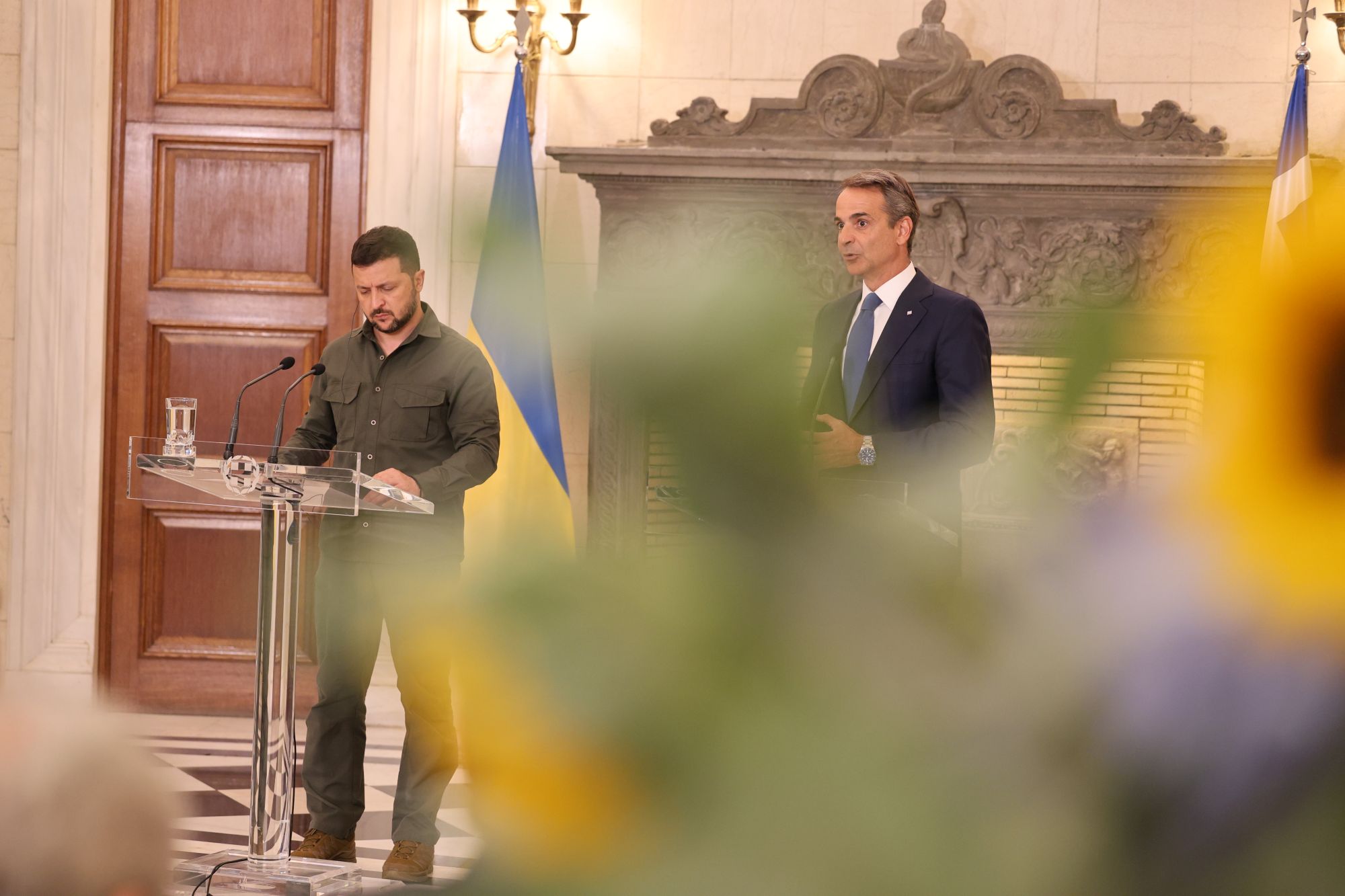 Η κοινή δήλωση Κ.Μητσοτάκη-Β.Ζελένσκι: «Το ΝΑΤΟ δεν επιδιώκει τη σύγκρουση – Δεν απειλεί τη Ρωσία»