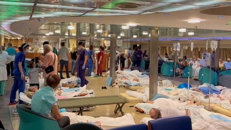 Ο ΣΚΑΪ βάφτισε «πλωτό νοσοκομείο» πλοίο της γραμμής! – Η διαστρέβλωση της πραγματικότητας σε άλλο επίπεδο…(φώτο)