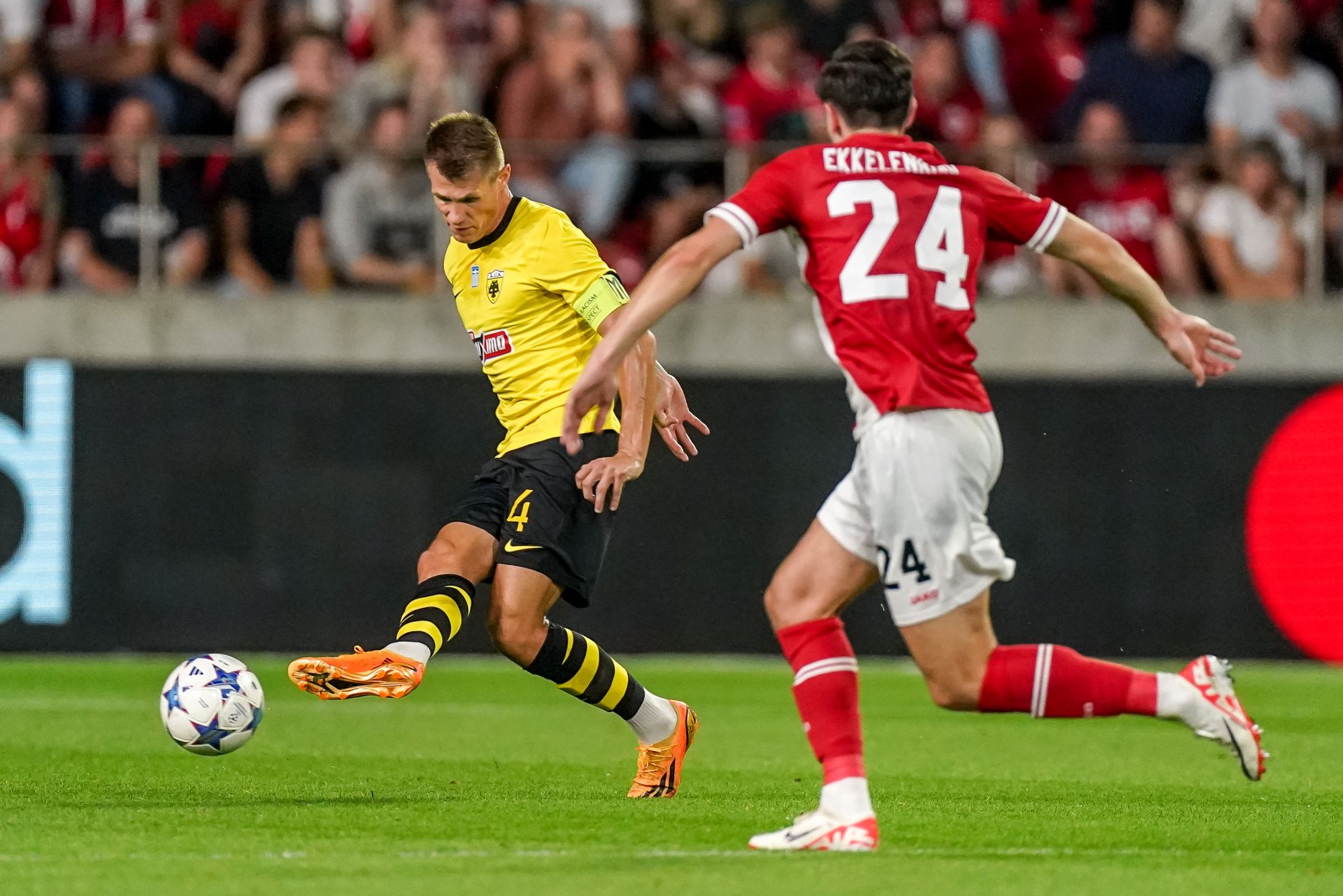 Νευρική η ΑΕΚ στο Βέλγιο: Έχασε πολλές ευκαιρίες και ηττήθηκε με 1-0 από την Άντβερπ των 10 παικτών