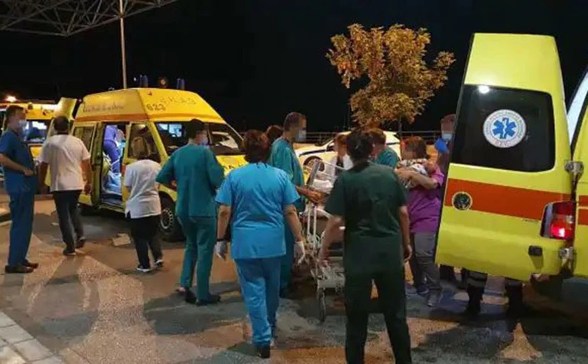 Αλεξανδρούπολη: Γυναίκα γέννησε σε ασθενοφόρο κατά τη διάρκεια εκκένωσης του νοσοκομείου (φωτο)