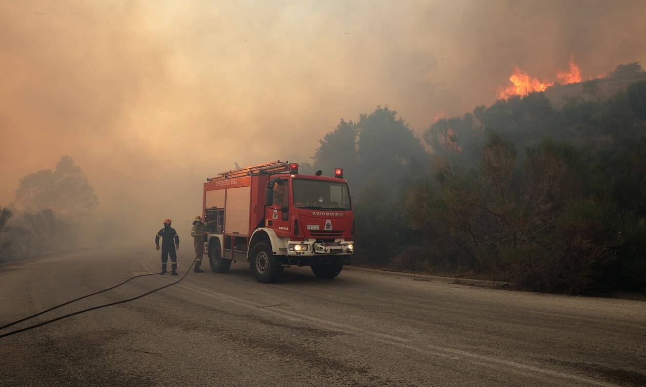 Φωτιά στη Μακραμώμη: Καταστροφικό το πέρασμα της πυρκαγιάς – Κάηκαν ζώα και περιουσίες