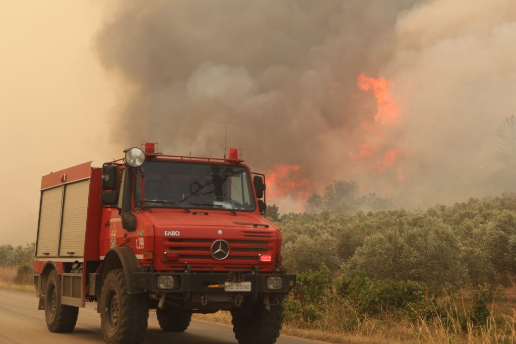 Έβρος: Φωτιά στα Λάβαρα Σουφλίου