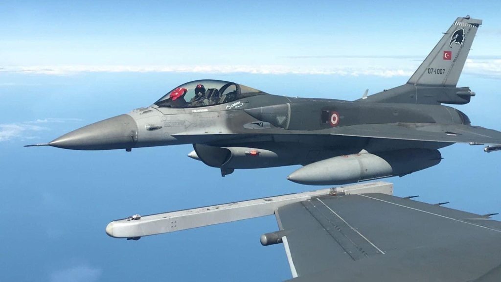Νέα παράβαση από τουρκικά F-16 στο FIR Αθηνών