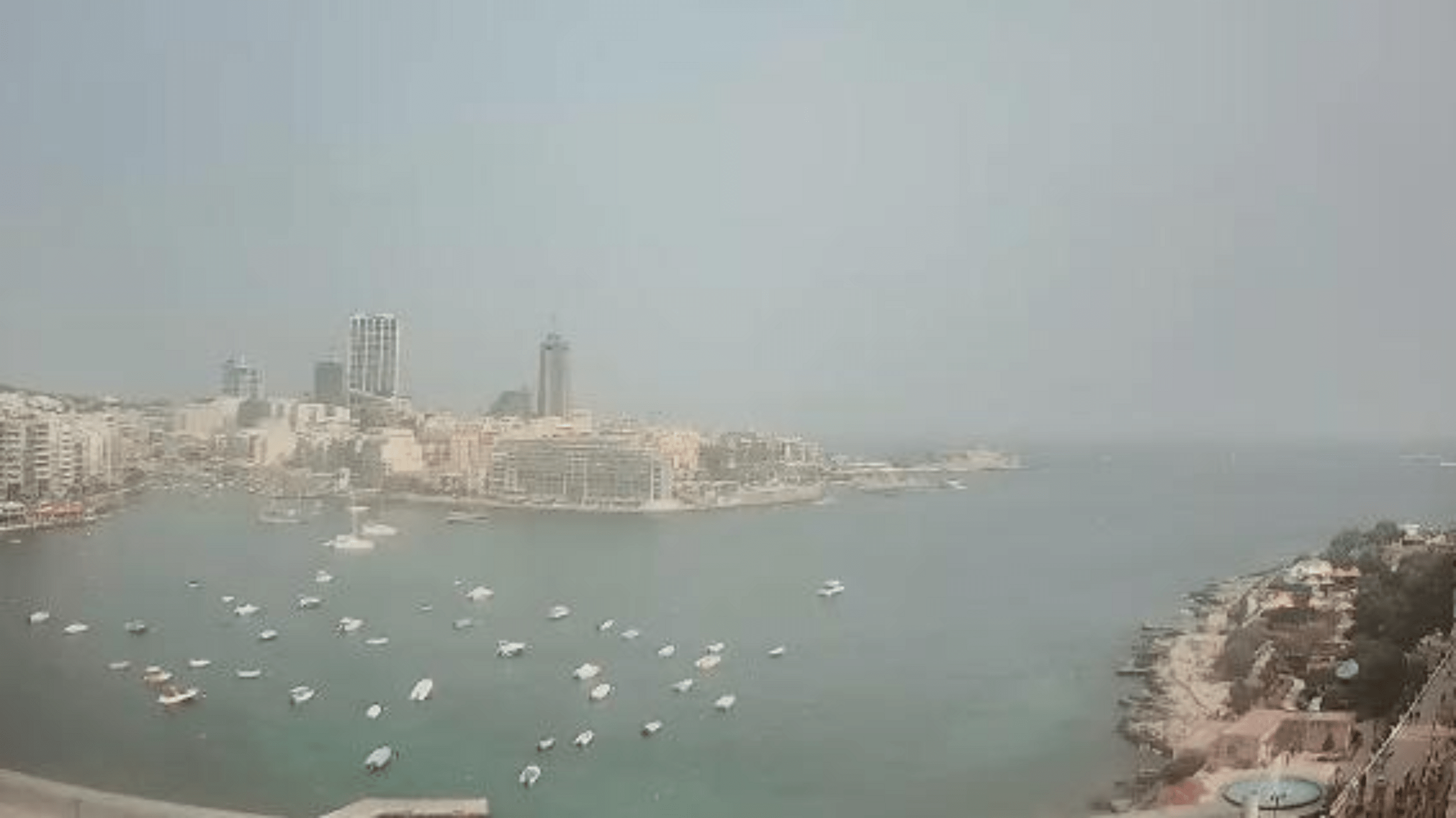 Μέχρι τη Μάλτα και τη Σικελία έφτασε ο καπνός από τις φωτιές στην Ελλάδα (φωτό)