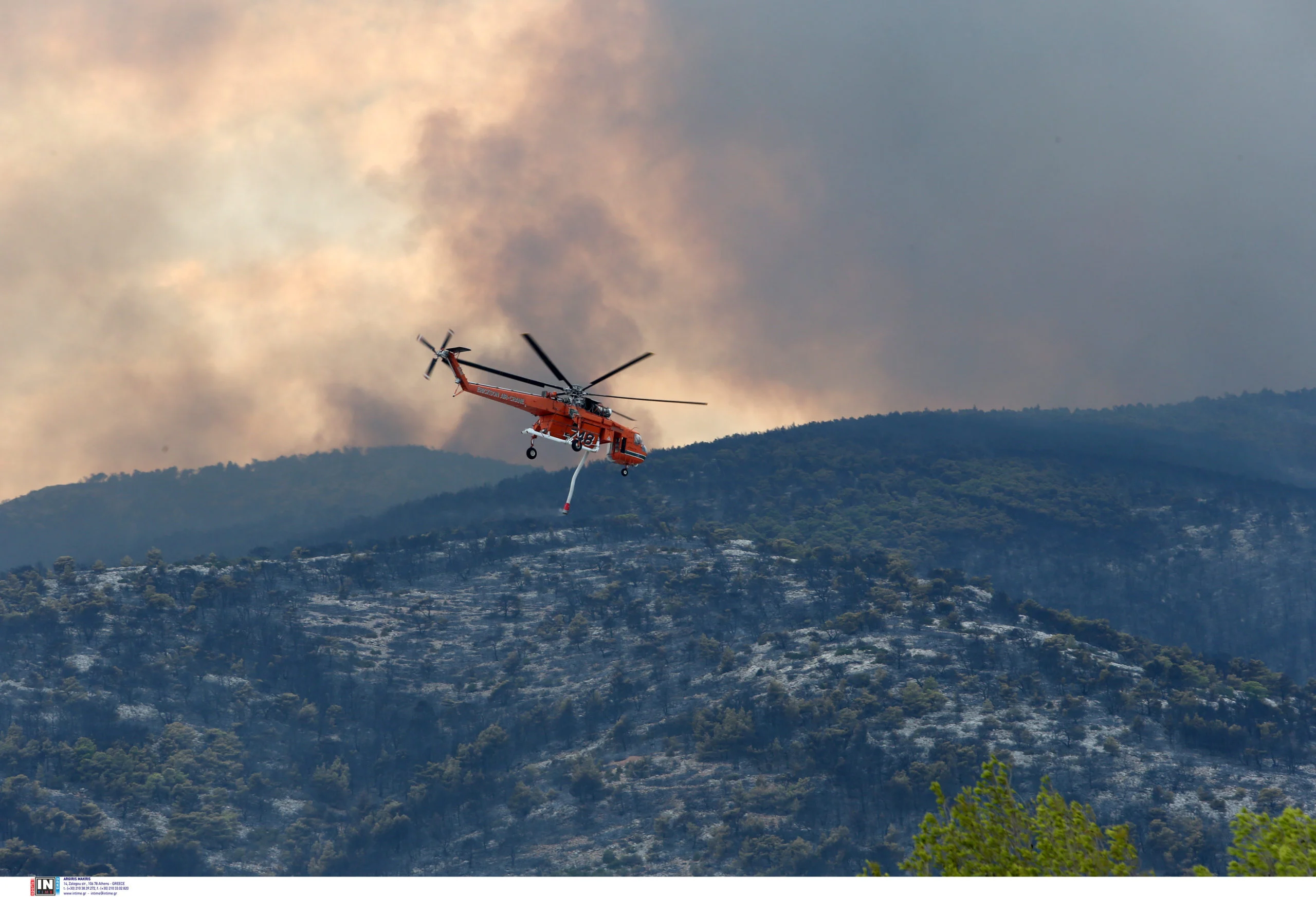 Το «φαινόμενο της καμινάδας» που προκάλεσε αναζωπύρωση στην Πάρνηθα
