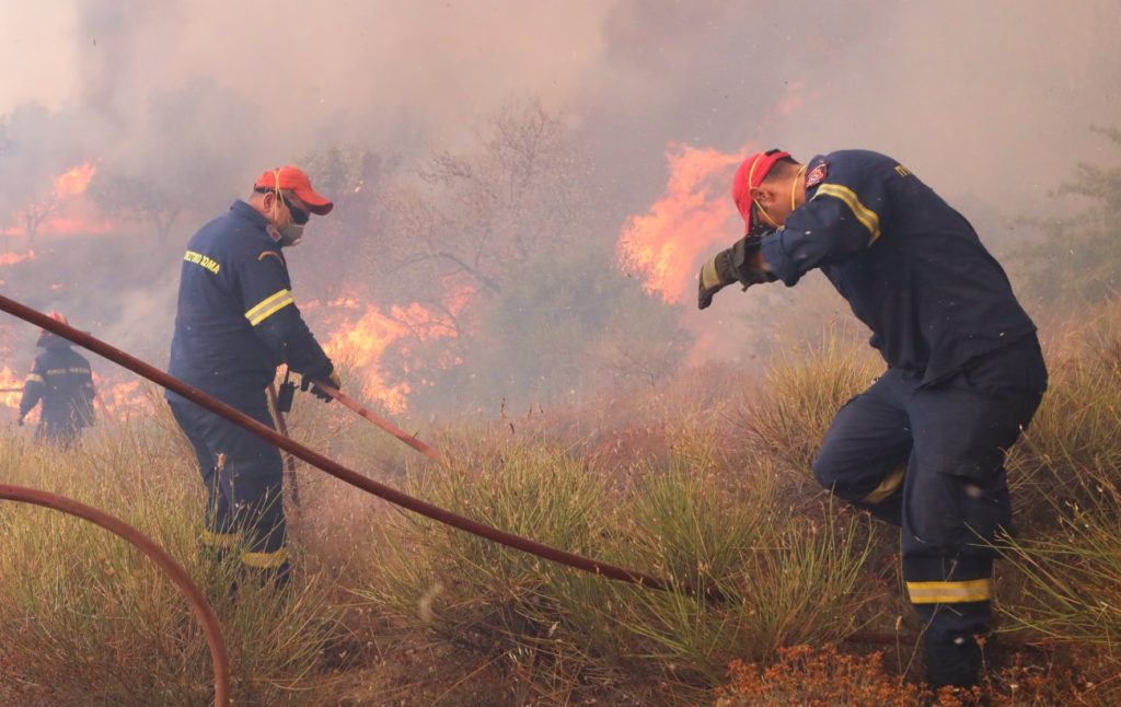 Γ.Αρτοποιός για φωτιά στη Βοιωτία: «Οι αναζωπυρώσεις δημιουργούν μέτωπο» – 60 οι τραυματίες πυροσβέστες