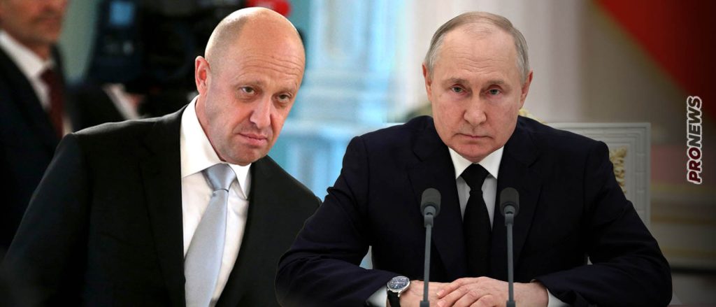 Διάψευση Κρεμλίνου: «Απόλυτο ψέμα οι κατηγορίες ότι ο Β.Πούτιν έδωσε εντολή να σκοτώσουν τον Γ.Πριγκόζιν»