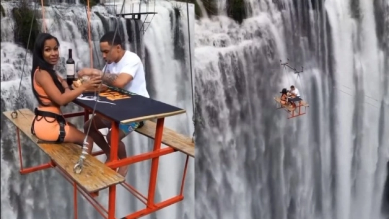 Το τελευταίο δείπνο: Στη Βραζιλία πληρώνουν 450€ για να φάνε σε ύψος 90 μέτρων