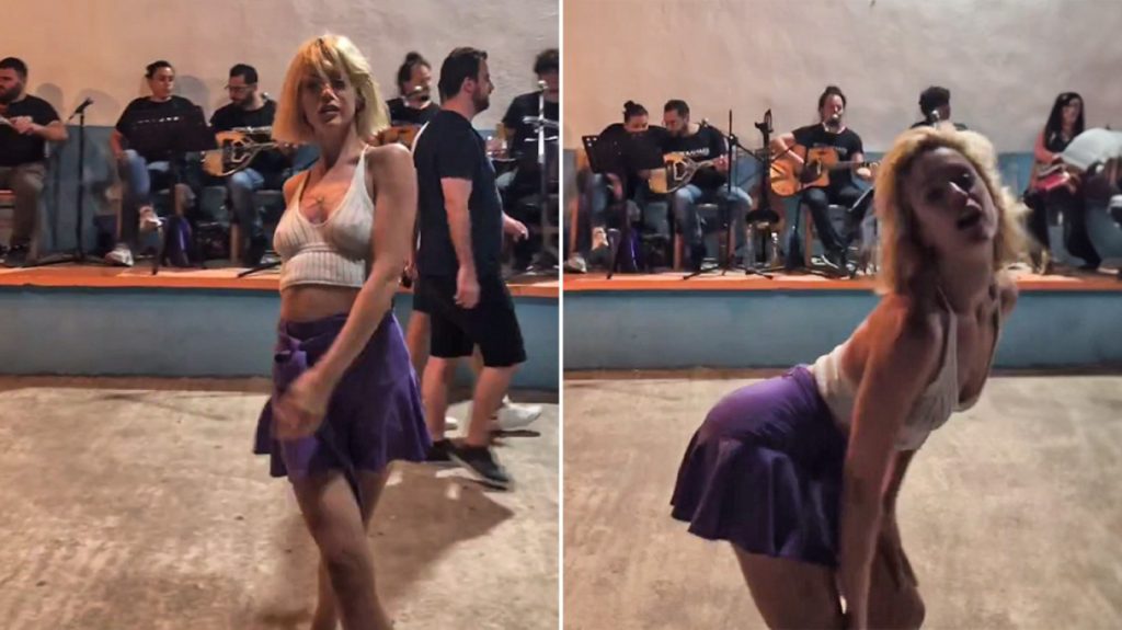 Τραϊάνα Ανανία: «Τραβάτε στον ψυχολόγο σας» λέει στο κοινό της μετά τον χορό στην Ικαρία