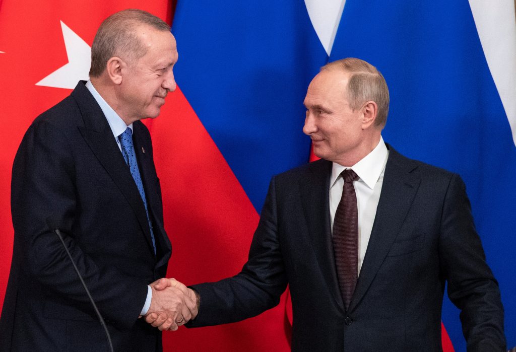 Στις 4 Σεπτεμβρίου θα συναντηθούν ο Β.Πούτιν και ο Ρ.Τ.Ερντογάν