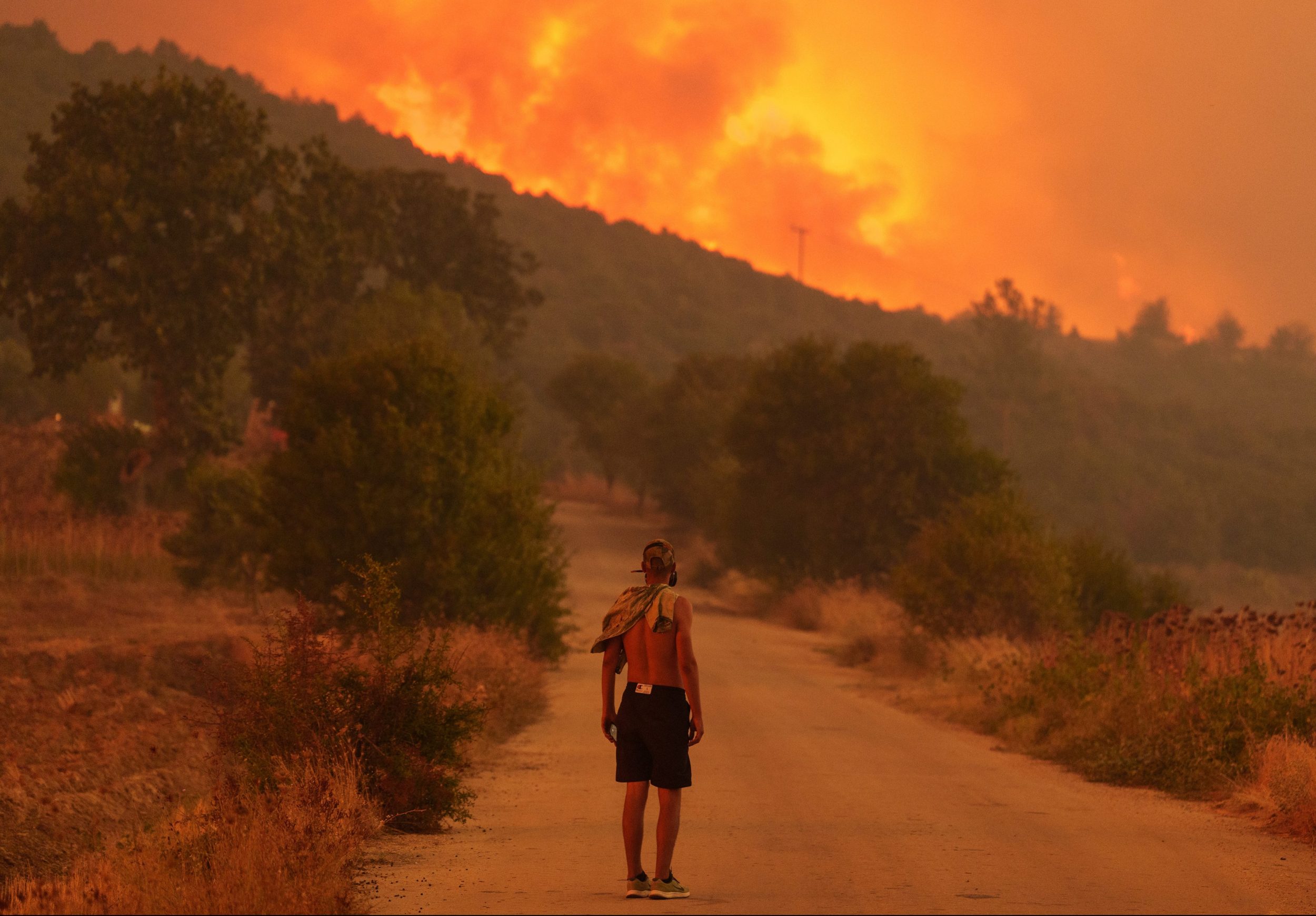 Εκτός ελέγχου η φωτιά στον Έβρο – Οι φλόγες έχουν περικυκλώσει το χωριό Γιαννούλη