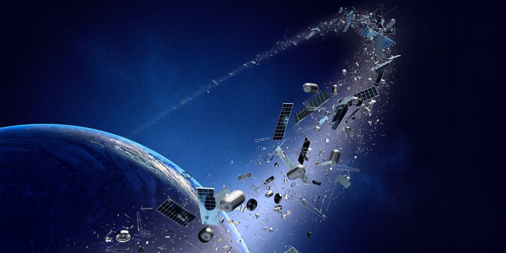 Δορυφόρος διαλύθηκε σε σύγκρουση με διαστημικό σκουπίδι