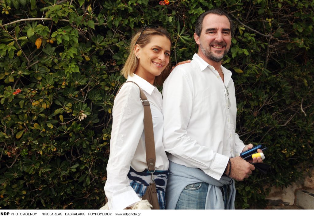 Θερμή υποδοχή για τον πρίγκιπα Νικόλαο και  την Τατιάνα Μπλάτνικ στο Μύτικα Αιτωλοακαρνανίας