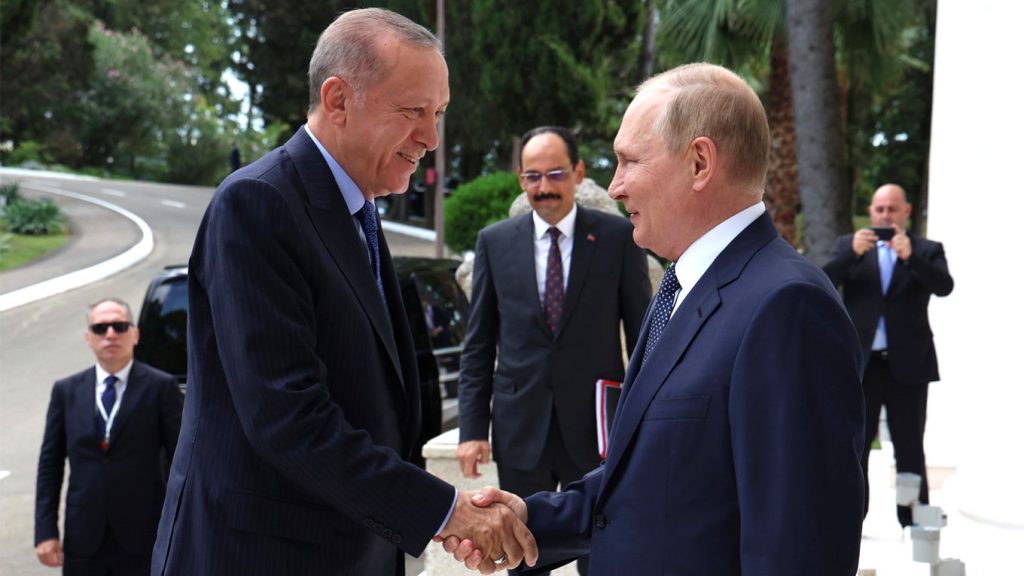 Β.Πούτιν-Ρ.Τ.Ερντογάν συμφώνησαν σε όλα: Κόμβος φ.α. η Τουρκία – Νέος πυρηνικός σταθμός – «Κόκκινο» στα σιτηρά της Ουκρανίας