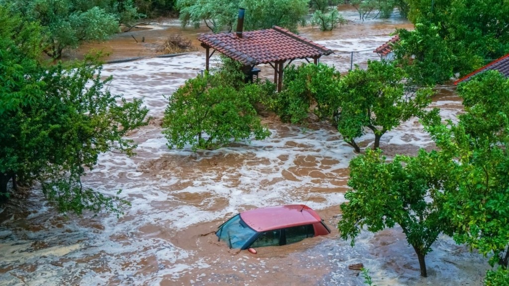 Κακοκαιρία Daniel: Στο «στόχαστρο» έξι περιοχές μέχρι το απόγευμα