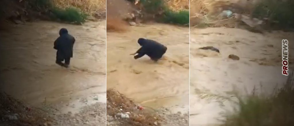 Μενίδι: Άνθρωπος παρασέρνεται από τα ορμητικά νερά του ρέματος της Εσχατιάς και «εξαφανίζεται»! (βίντεο)